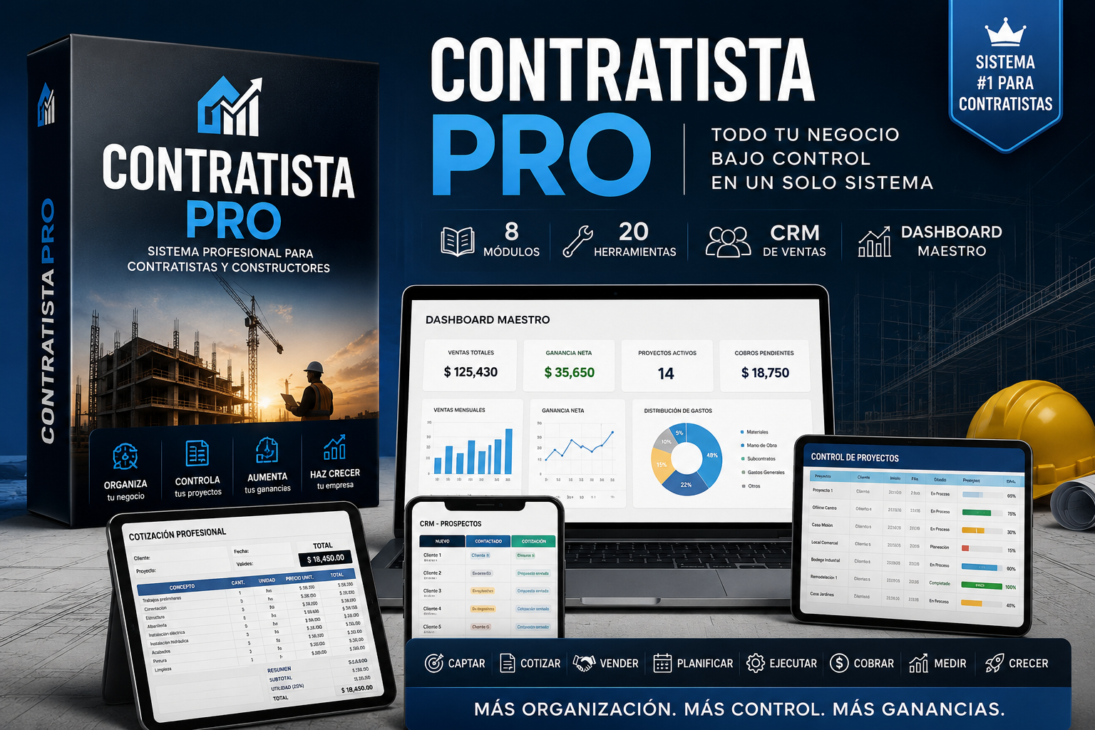 CONTRATISTA PRO | Sistema 360° para Contratistas